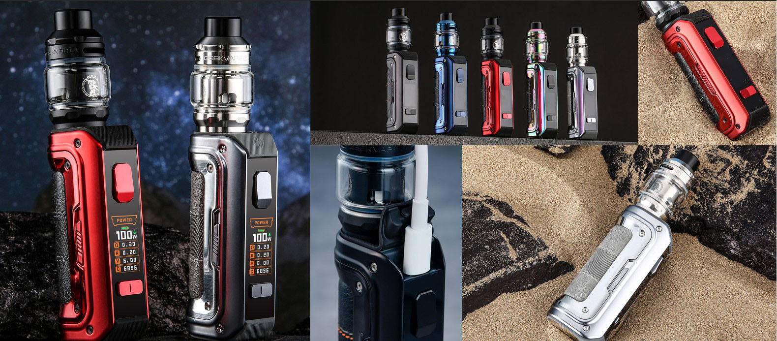 elfbar nachfll pod luft aus Geek Vape Max100 (Aegis Max 2) 100W Kit $65.99