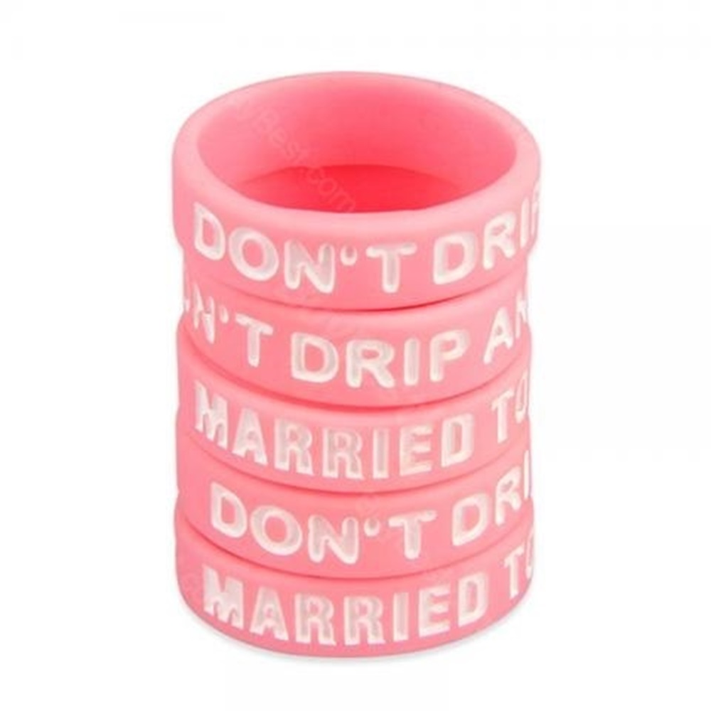 Picture of Decorative Silicone Ring Pink