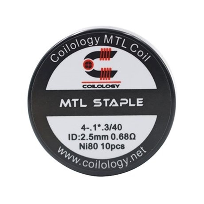 Picture of Coilology MTL Staple Coil Ni80 0.68ohm 10pcs