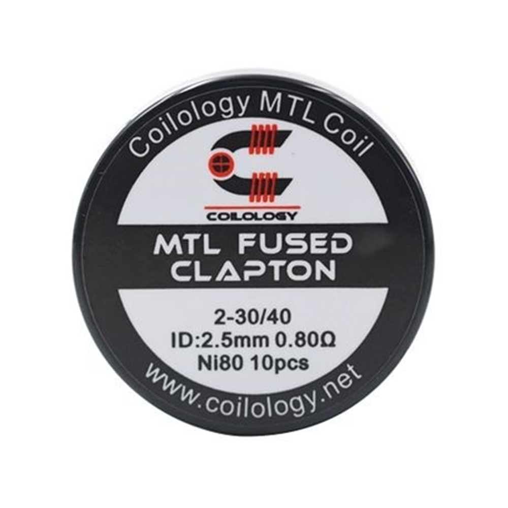 Picture of Coilology MTL Fused Clapton Coil Ni80 0.6ohm 10pcs
