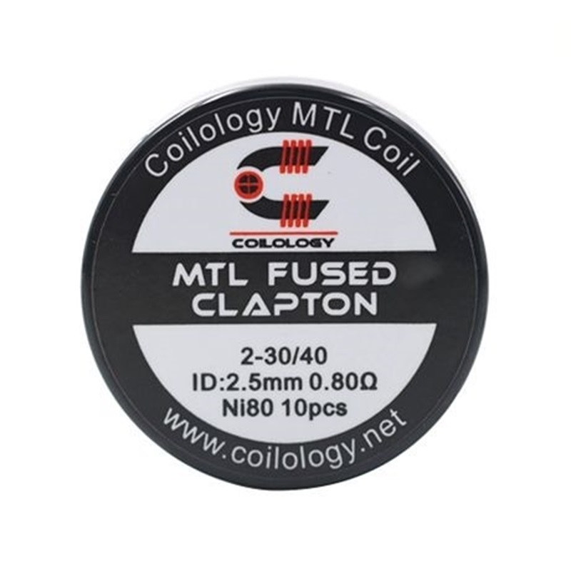 Picture of Coilology MTL Fused Clapton Coil Ni80 0.8ohm 10pcs