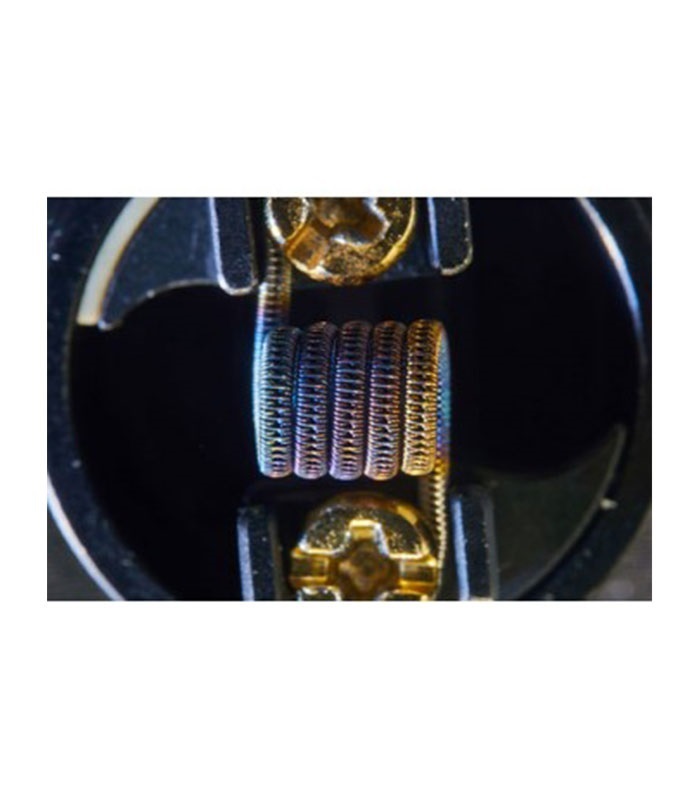 Picture of Tesla Handcrafted 2Ply Staggered Fused Clapton Mini 0.65ohm Ni80
