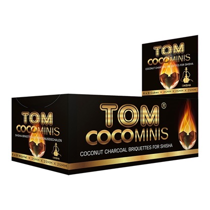 Picture of Tom Coco Gold 25mm - Dispenser(9cubes pcs)
