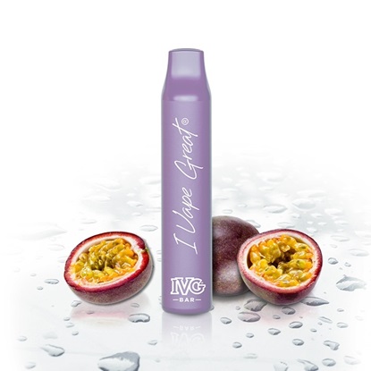 Picture of IVG Bar Plus + Passion Fruit 20mg 2ml