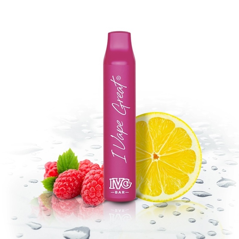 Picture of IVG Bar Plus + Raspberry Lemonade 20mg 2ml