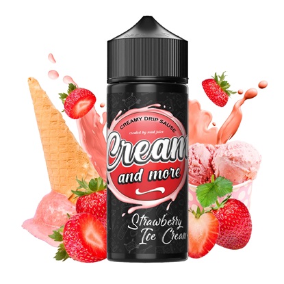 Picture of Mad Juice Strawberry Ice Cream+ 30ml/120ml