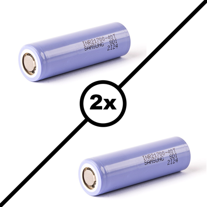 Picture of Samsung INR 21700 40T (40T3) 35A 4000mAh(2 pcs)