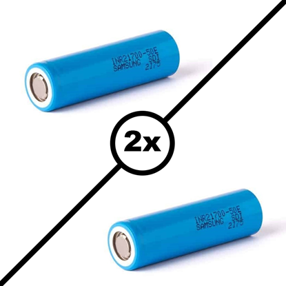 Picture of Samsung INR 21700 50E 10A 5000mAh(2 pcs)