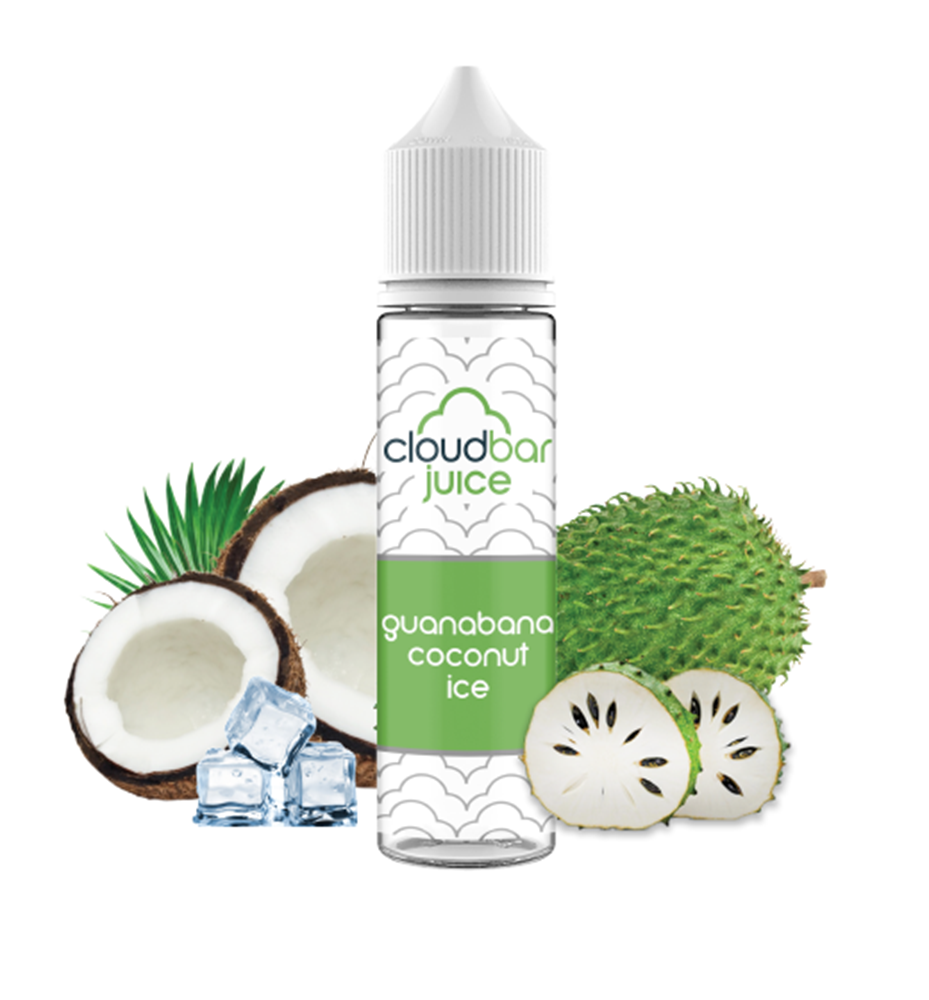 Picture of CloudBar Juice Guanabana Coconut Ice 12ml/60ml
