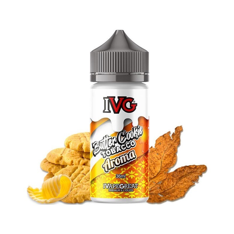 Picture of IVG Butter Cookie Tobacco 36ml/120ml