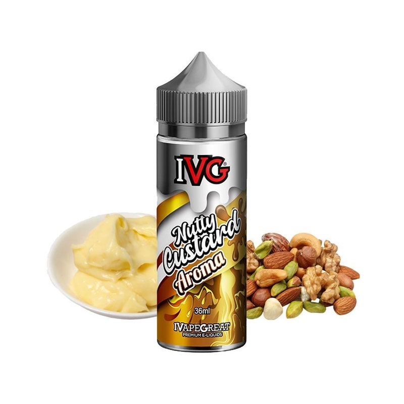 Picture of IVG Nutty Custard 36ml/120ml