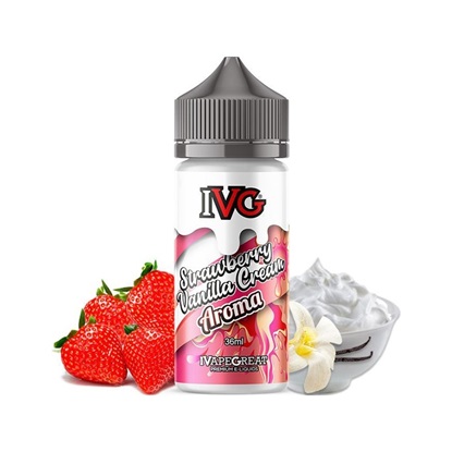 Picture of IVG Strawberry Vanilla Cream 36ml/120ml