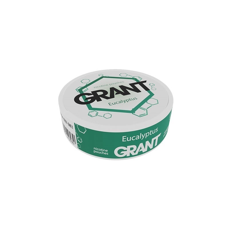 Picture of Grant Nicotine Pouches Eucalyptus 20mg/g