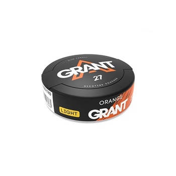 Picture of Grant Nicotine Pouches Orange Light 16mg/g