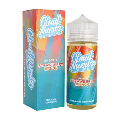 Picture of Cloud Nurdz Strawberry Mango Pod Edition Iced 30ml/120ml