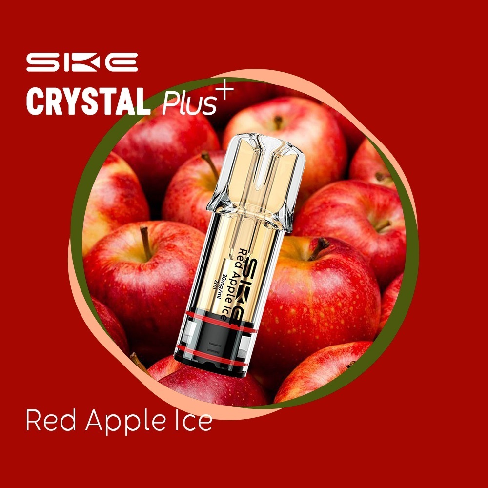 Picture of SKE Crystal Plus Pod Red Apple Ice 20mg 2ml