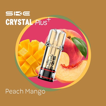 Picture of SKE Crystal Plus Pod Peach Mango 20mg 2ml