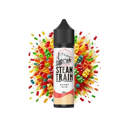 Picture of Steam Train Disposable Edition Gummy Bear 20ml/60ml