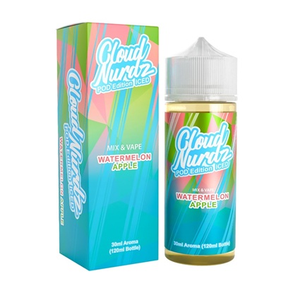 Picture of Cloud Nurdz Watermelon Apple Pod Edition Iced 30ml/120ml