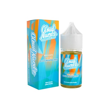 Picture of Cloud Nurdz Peach Blue Raspberry Pod Edition Iced 10ml/30ml