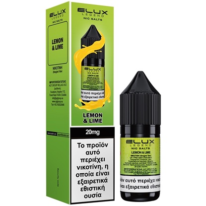 Picture of Elux Lemon Lime Salt 20mg 10ml