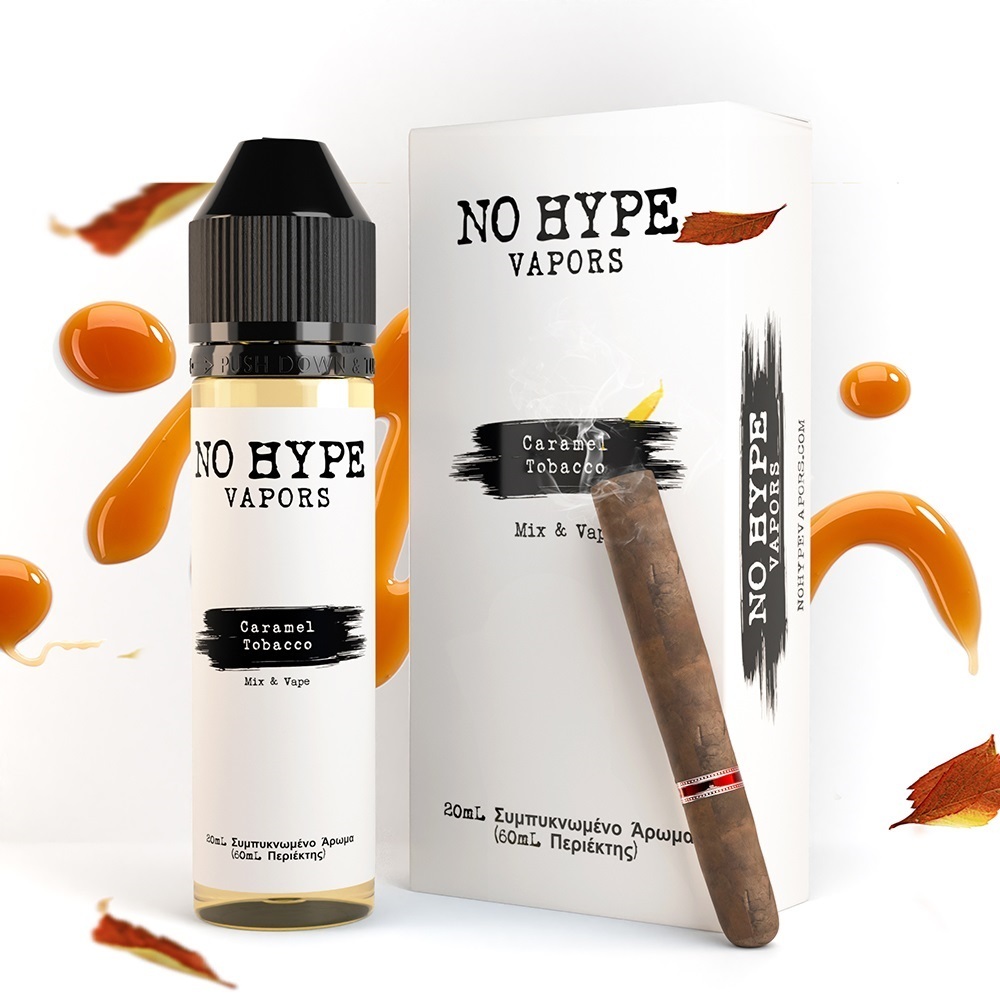 Picture of No Hype Vapors Caramel Tobacco 20ml/60ml