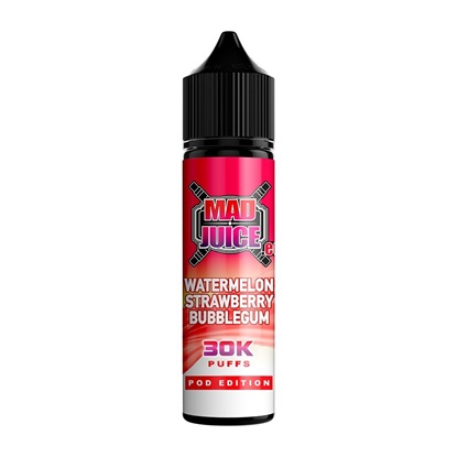 Picture of Mad Juice Watermelon Strawberry Bubblegum Pod Edition 12ml/60ml