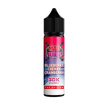 Picture of Mad Juice Blueberry Cherry Cranberry Pod Edition 12ml/60ml