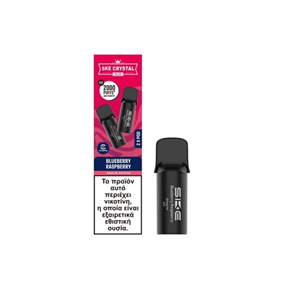 Picture of SKE Crystal Plus Pod Blueberry Raspberries 20mg 2ml (2 Pods)