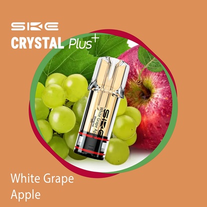 Picture of SKE Crystal Plus Pod White Grape Apple 20mg 2ml