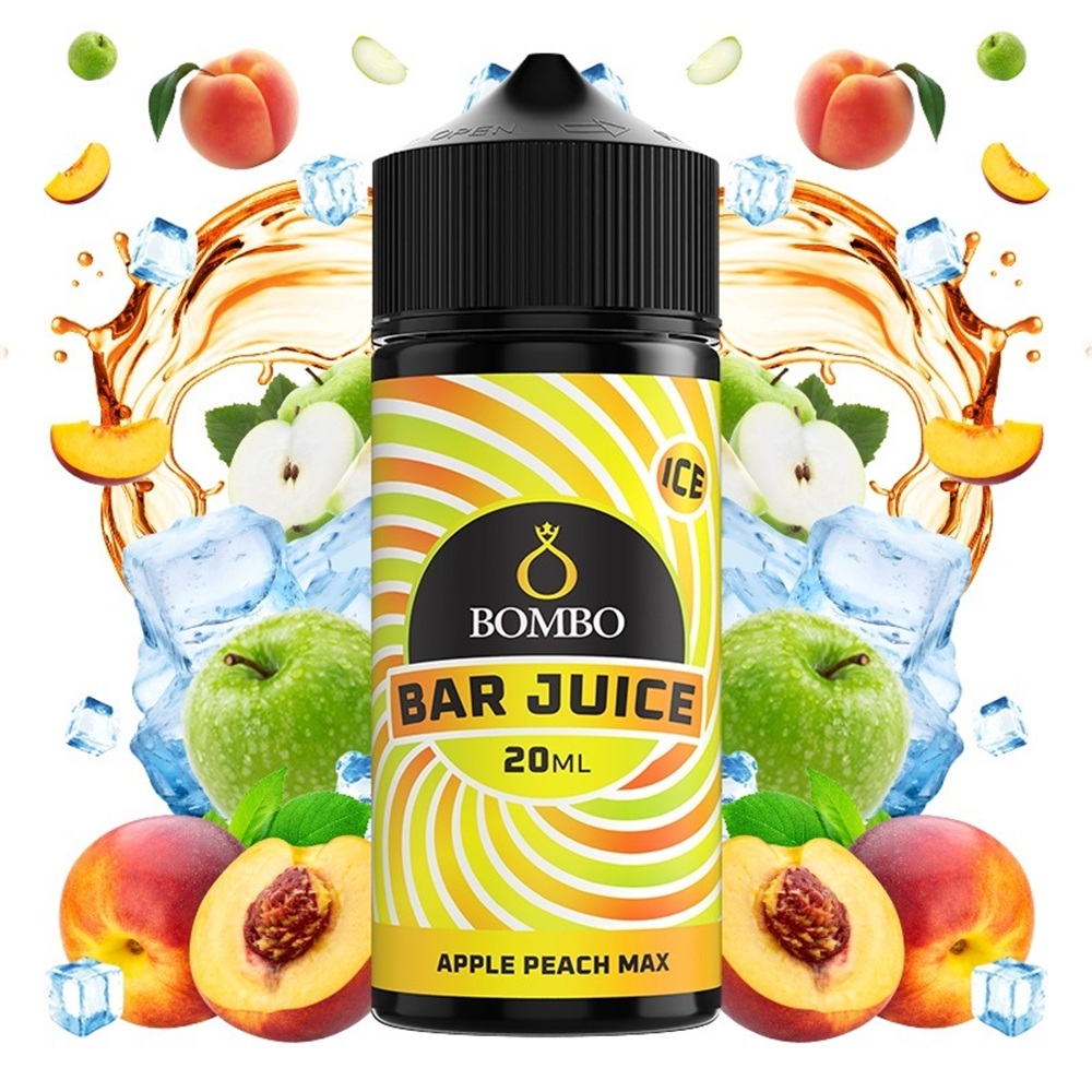 Picture of Bombo Bar Juice Apple Peach Max 20ml/120ml