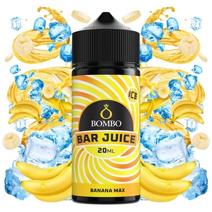 Picture of Bombo Bar Juice Banana Max 20ml/120ml