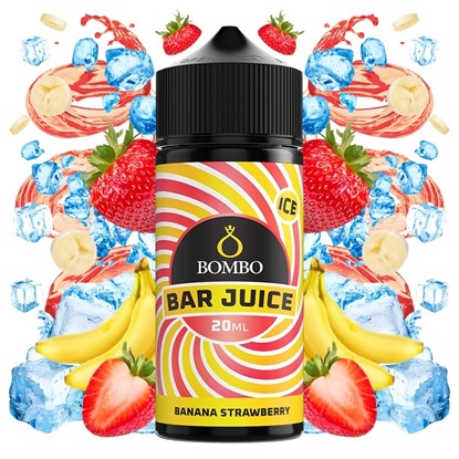 Picture of Bombo Bar Juice Banana Strawberry 20ml/120ml