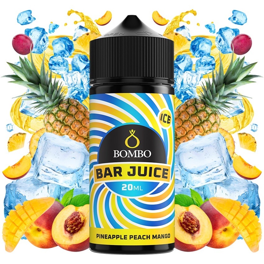 Picture of Bombo Bar Juice Pineapple Peach Mango 20ml/120ml