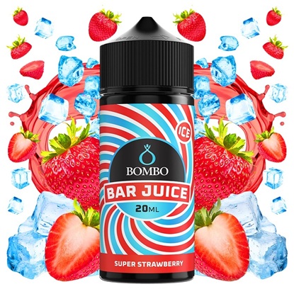 Picture of Bombo Bar Juice Super Strawberry 20ml/120ml