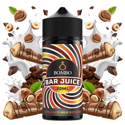 Picture of Bombo Bar Juice Chocolate Milk Hazelnut 20ml/120ml