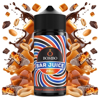 Picture of Bombo Bar Juice Peanut Caramel Chocolate 20ml/120ml