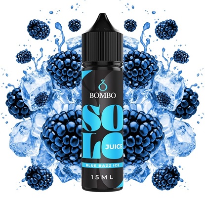 Picture of Bombo Solo Blue Razz Ice 10ml/60ml