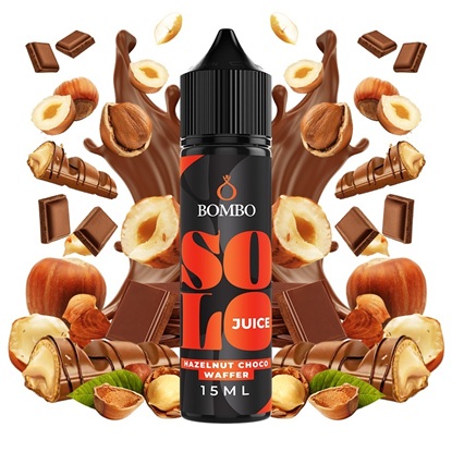 Picture of Bombo Solo Hazelnut Choco Wafer 10ml/60ml