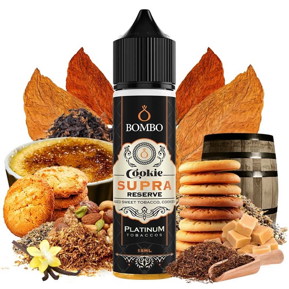 Picture of Bombo Platinum Tobaccos Cookie Supra Reserve 15ml/60ml