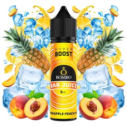 Picture of Bombo Bar Juice Hyper Boost Pineapple Peach Ice 5ml/60ml