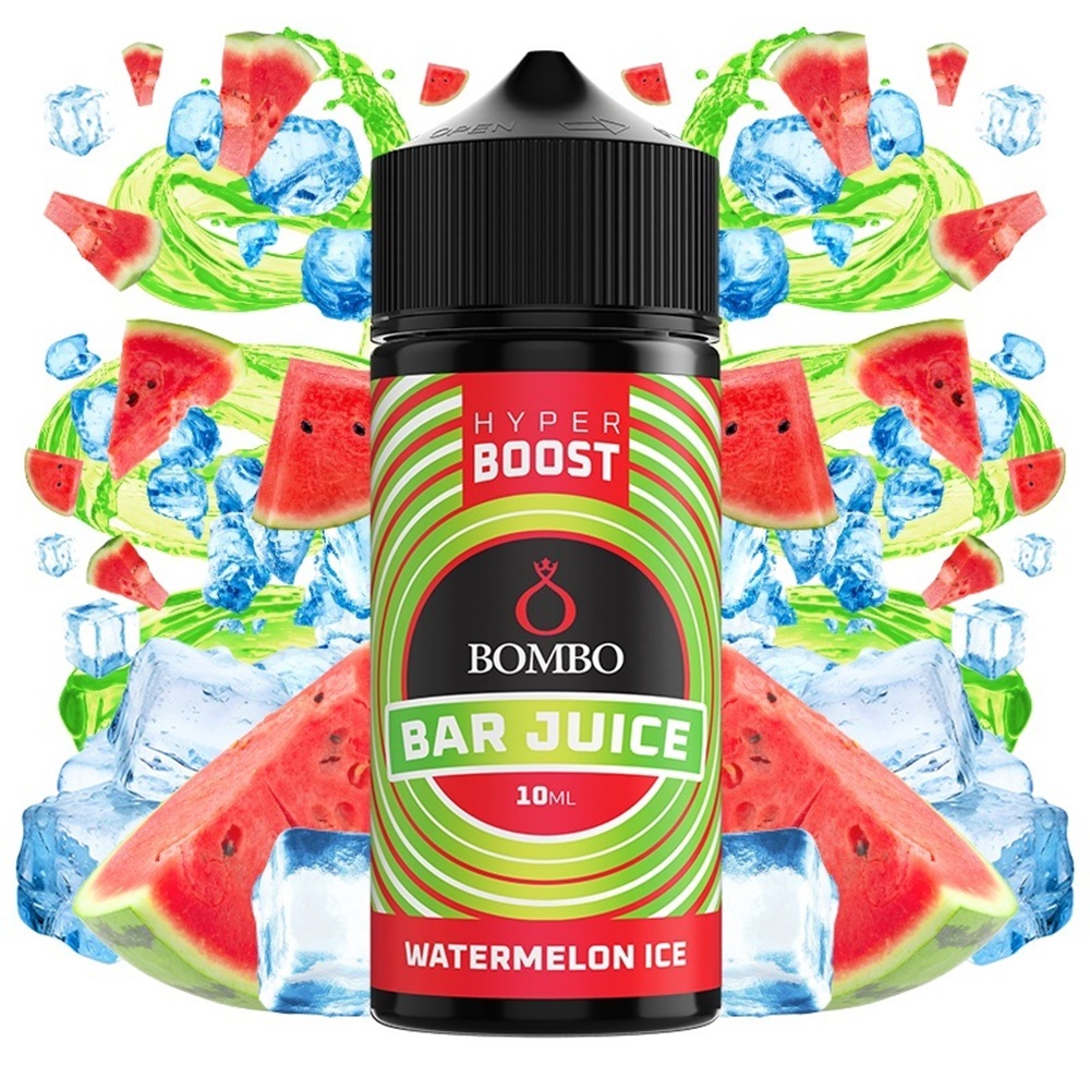 Picture of Bombo Bar Juice Hyper Boost Watermelon Ice 10ml/120ml