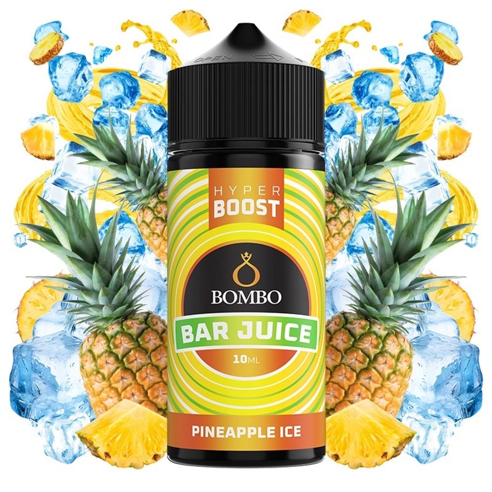 Picture of Bombo Bar Juice Hyper Boost Pineapple Ice 10ml/120ml