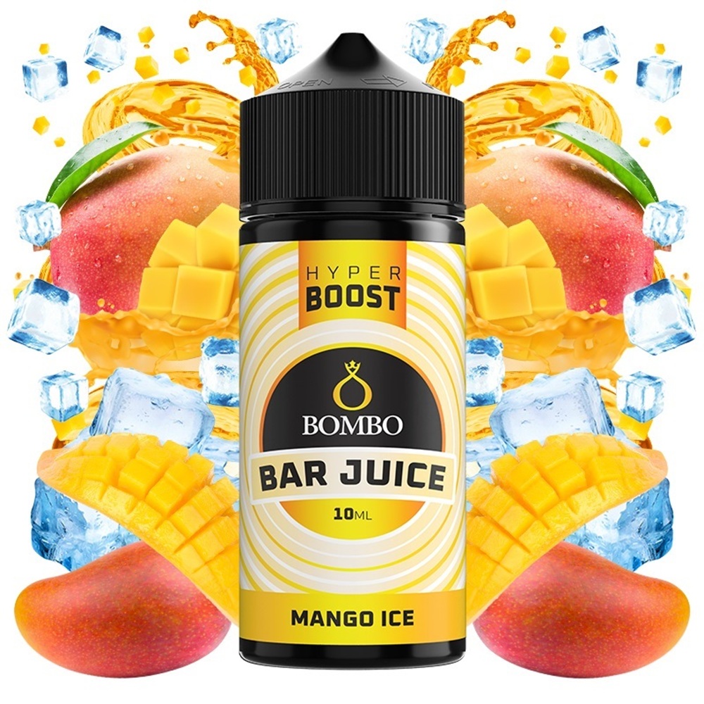 Picture of Bombo Bar Juice Hyper Boost Mango Ice 10ml/120ml