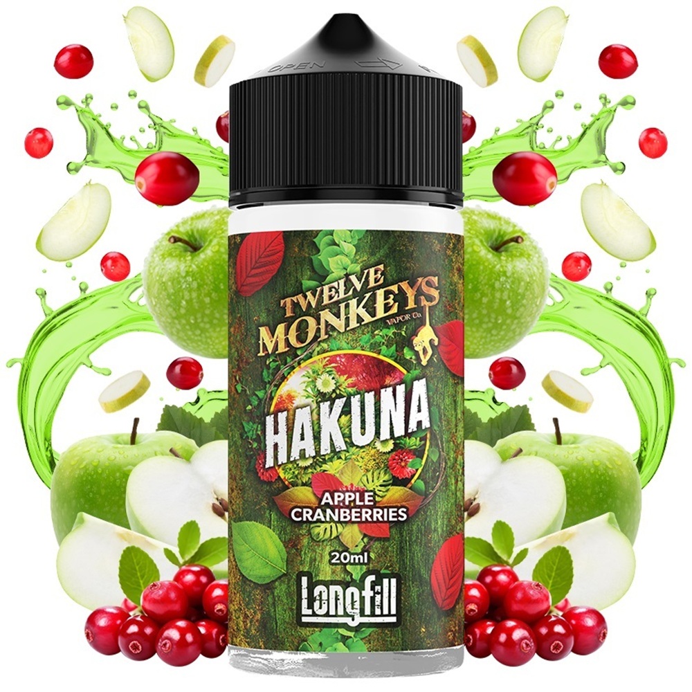 Picture of Twelve Monkeys Classic Hakuna 20ml/120ml
