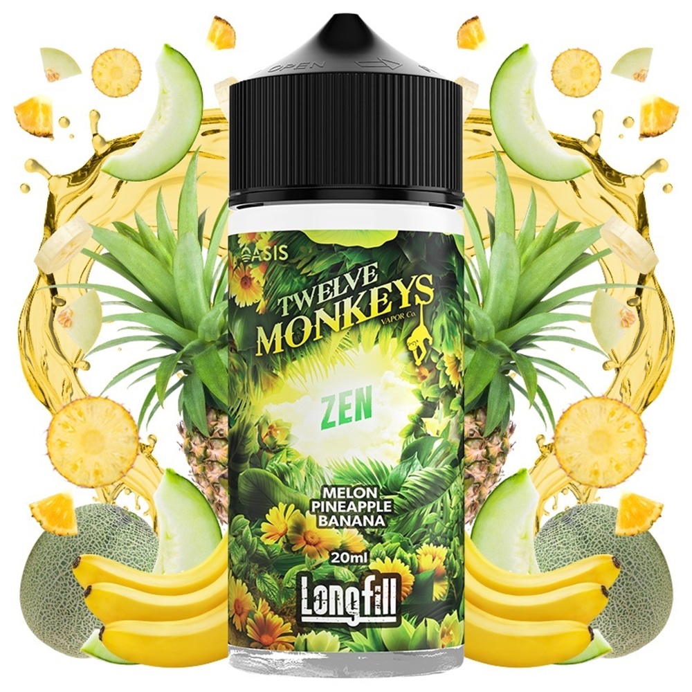 Picture of Twelve Monkeys Oasis Zen 20ml/120ml