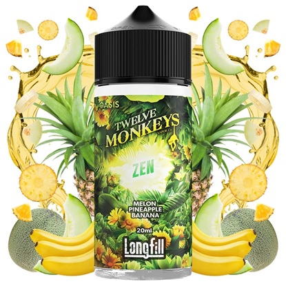 Picture of Twelve Monkeys Oasis Zen 20ml/120ml