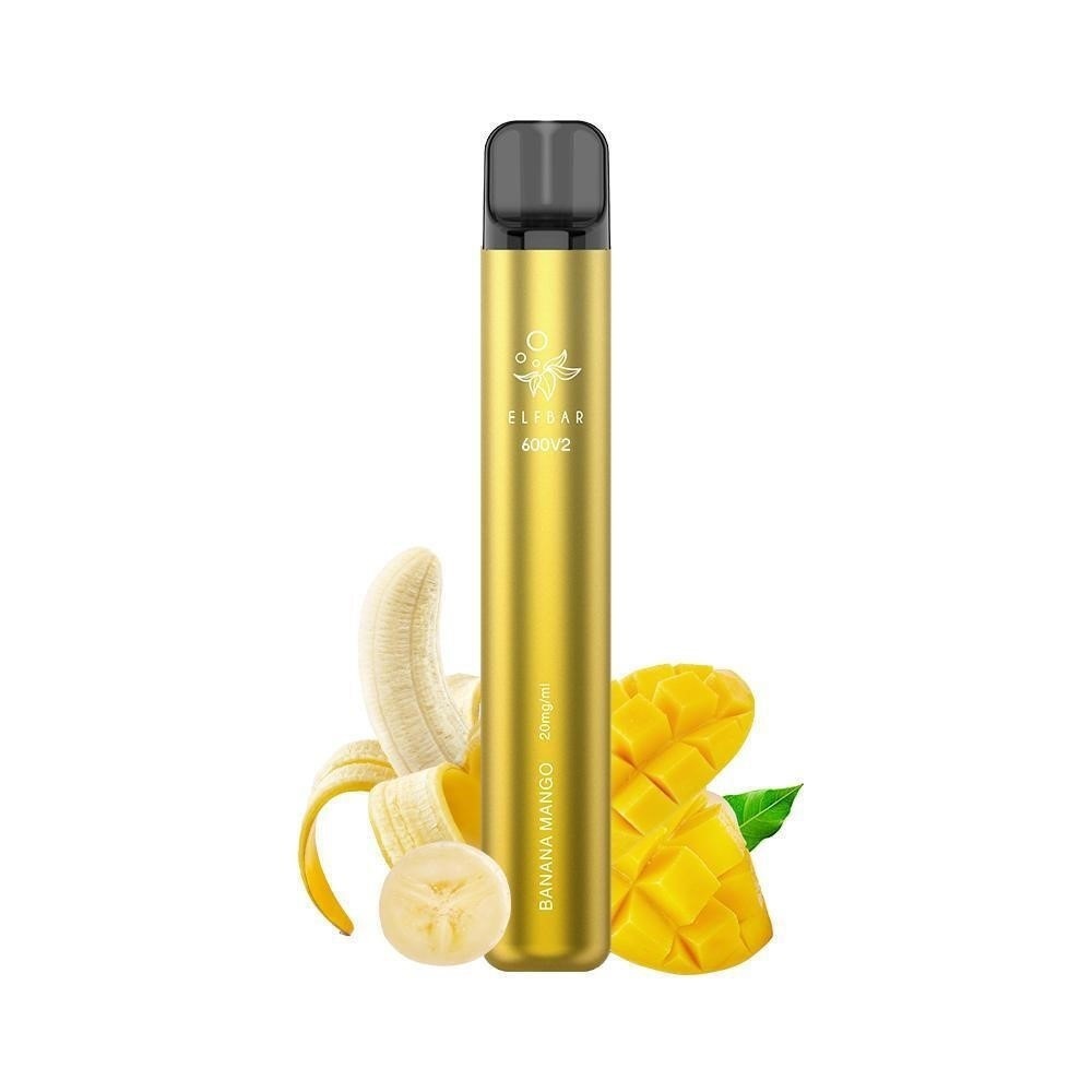 Picture of Elf Bar 600 V2 Banana Mango 20mg 2ml
