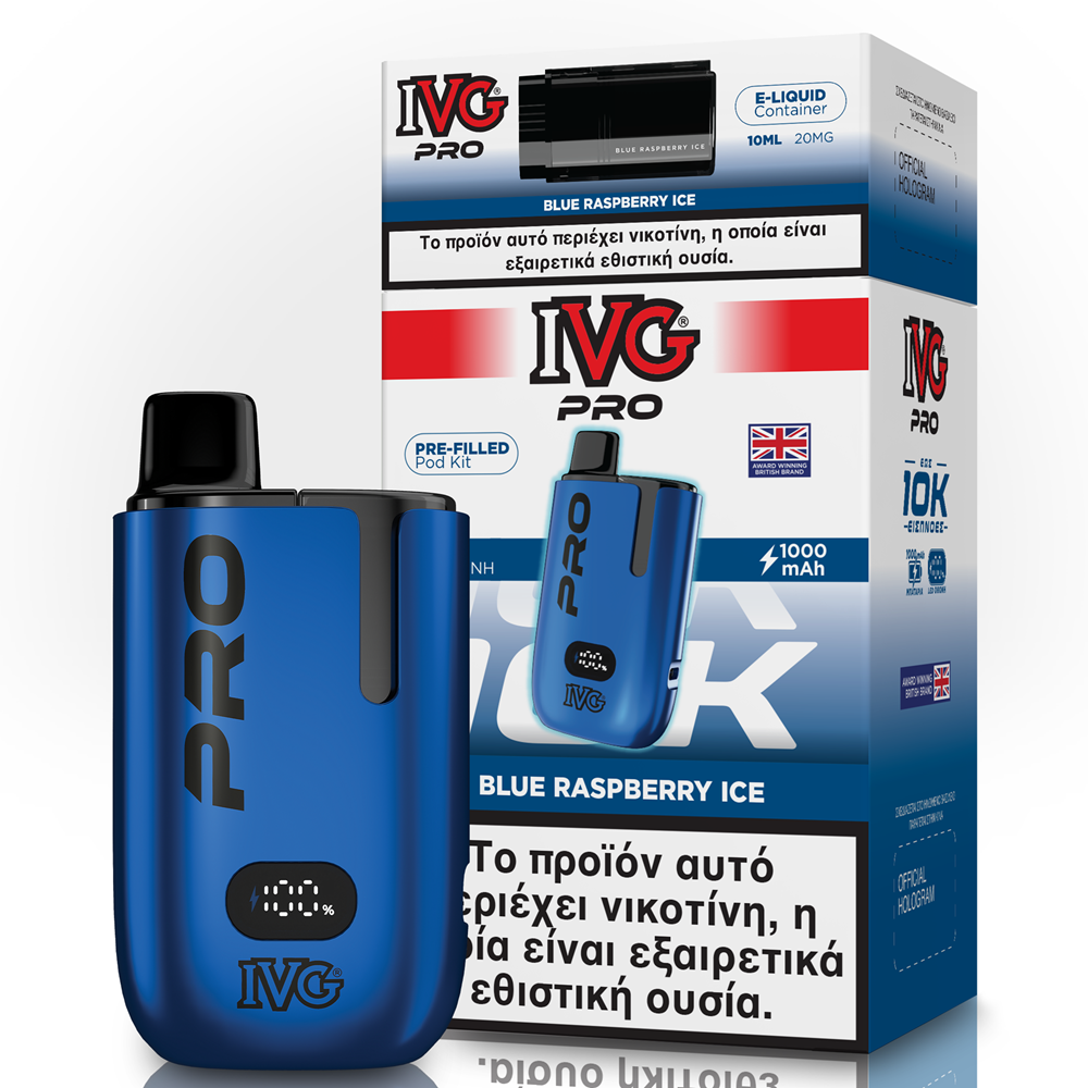 Picture of IVG Pro Kit Blue Raspberry Ice 20mg 2ml+10ml