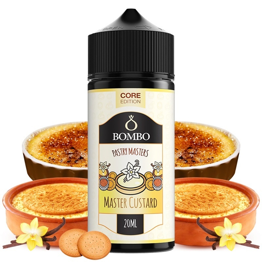 Picture of Bombo Pastry Masters Master Custard Core Edition 20ml/120ml